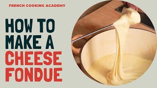How to make a cheese fondue at home (recipe tutorial)
