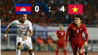 U22 SEA GAMES Semifinal Vietnam vs Cambodia