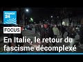 En Italie, le retour du fascisme décomplexé : l'encombrant héritage de Mussolini • FRANCE 24