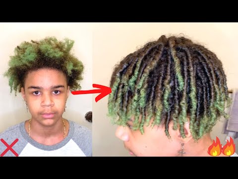 How to do FINGER COILS | Curly Hair Tutorial Men/Boys...