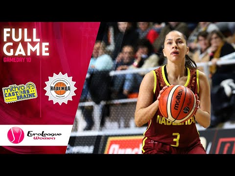 Castors Braine v Nadezhda - Full Game - EuroLeague Women 2019-20