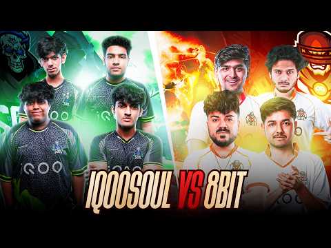 iQOOSouL vs iQOO8bit 4v4 | GoBLiN is Live BGMI!❤️🚀