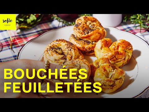 Bouchées feuilletées de brie aux lardons et abricots | Sofie Dumont
