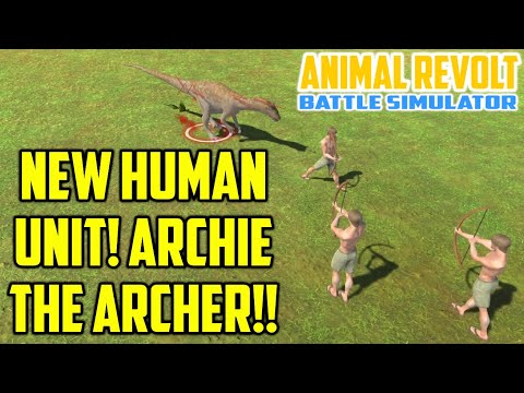 NEW! Archie the archer vs every unit! AWESOME unit! Animal Revolt Battle Simulator