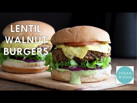 download lagu mp3 mp4 Lentil Walnut Veggie Burger Recipe, download lagu Lentil Walnut Veggie Burger Recipe gratis, unduh video klip Lentil Walnut Veggie Burger Recipe