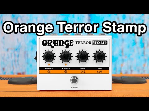 Orange Terror Stamp 20-Watt Hybrid Guitar Amp Pedal In Box image 9