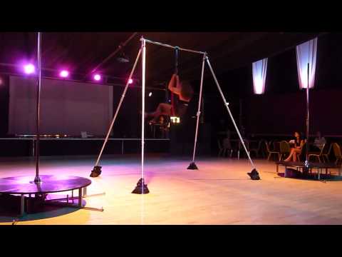 Black Stone Cherry, Blame it on the Boom Boom aerial hoop routine