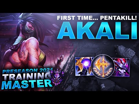 FIRST TIME AKALI AND... PENTAKILL?!? | League of Legends