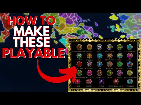 How to Make ALL THE UNPLAYABLE FACTIONS PLAYABLE in RTR Imperium Surrectum v0.6! - RIS Guide