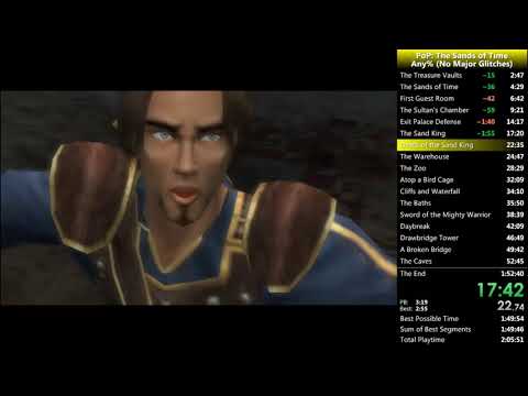 Prince of Persia: Sands of Time - Any% NMG Speedrun in 1:49:14