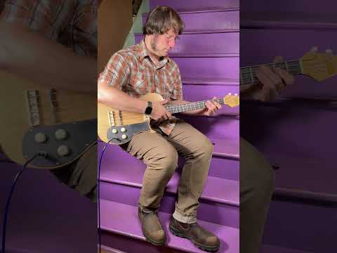 1950s Carvin 7-BG Short Scale Pocket Electric Bass Guitar (VIDEO! Work Done, Ready) image 18
