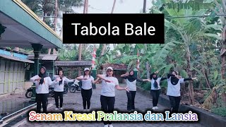 Download lagu Tabola Bale //Senam Kreasi Lansia //Gerakan mudah //@finakreasi-85  mp3