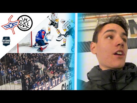 EHC Kloten vs. HC Lugano | Mein erster Eishockey-Stadionvlog🤩🏒⛸️ | Stadionvlog #41