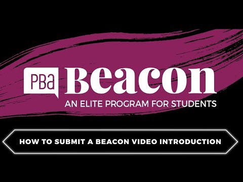 How to Submit a Beacon Video Introduction