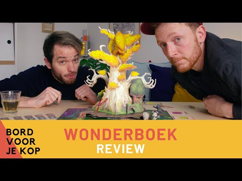 Wonderboek Bordspel Review - Bord Voor Je Kop - Een Avontuur Ontvouwd