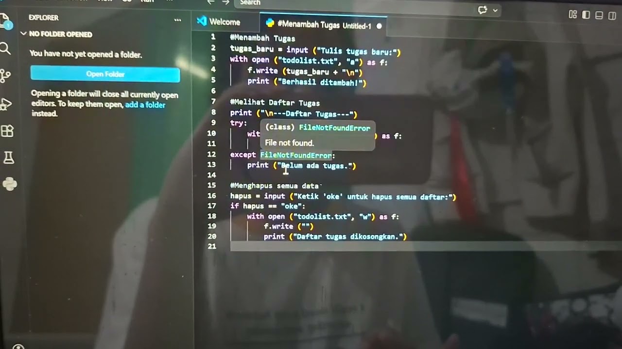 Tugas Pemrograman II: Konsep File Handling Sederhana - Ronauli Greace | 140910250022 | Kelas A