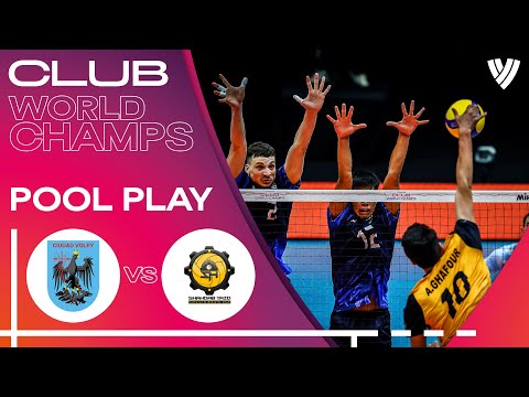 Ciudad Voley vs. Shahdab Yazd - Pool B | Highlights | Men's Club World Champs 2024