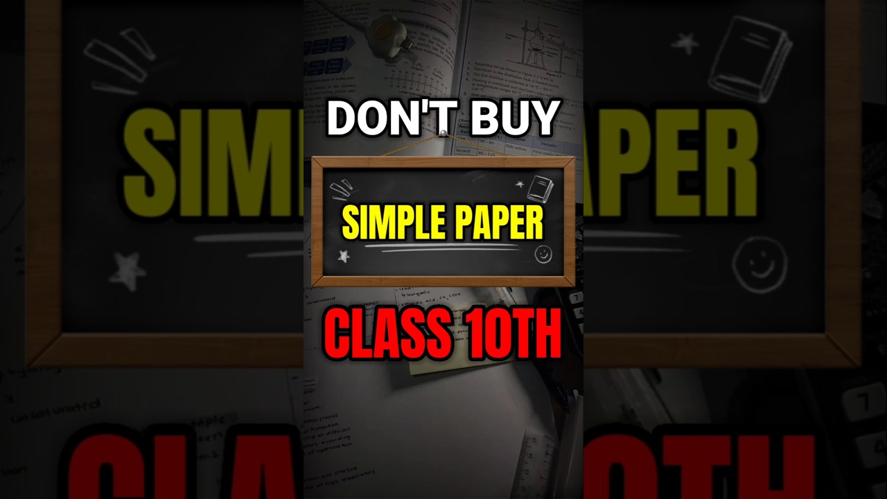 Sample Paper Secrets for Class 10 Boards 2026 💯 | #shorts