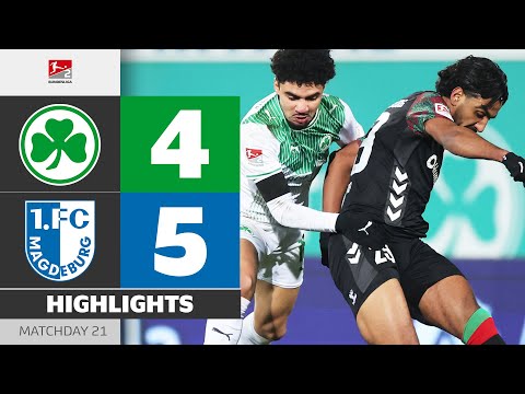 Sp Vgg Spielvereinigung Greuther Fürth 4-5 1. FC Magdeburg