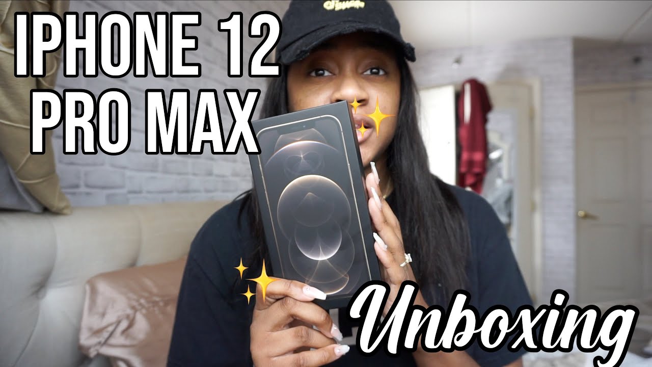 iPHONE 12 PRO MAX UNBOXING AND SET UP