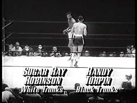 Sugar Ray Robinson vs Randy Turpin