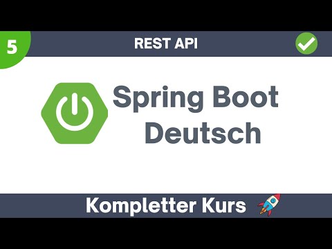 Spring Boot REST API | Spring Boot Tutorial Deutsch