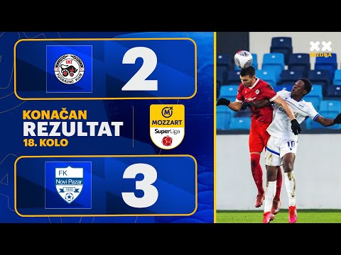 MBSLS 2025/26 - 18.Kolo: IMT – NOVI PAZAR 2:3 (0:2)