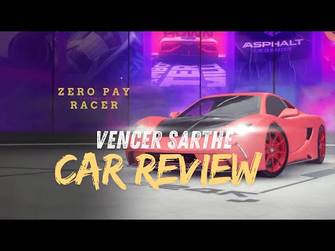 Thumbnail for Vencer Sarthe Car Review & Guide | Asphalt 9 Legends Gameplay & Performance Test by Vencer