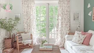🏡 Simple Cottage-Style Curtain Ideas for a Warm and Inviting Home