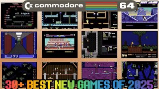 30+ Best Commodore 64 Games of 2025 (Download Links/Time Stamps) #commodore64 #c64 #c64games
