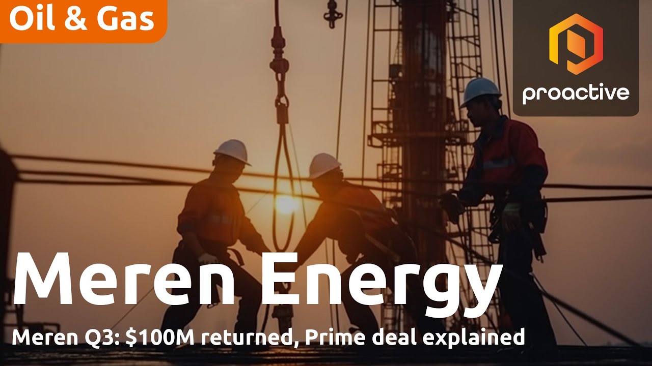 Meren Q3 results: Shahin Amini talks Prime amalgamation, Nigeria assets & $100m dividend