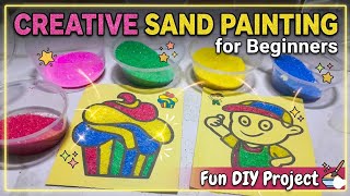 Creative Sand Painting for Beginners - Fun DIY Project