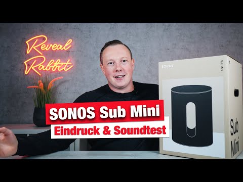 Sonos Sub Mini - Mehr Bass für Beam, Ray & Co. / Kabelloser Subwoofer für Sonos Soundbar
