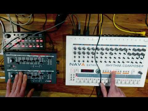 E-Lictronic Nava Extra9 + Psycox Syncussion SY1M - Techno