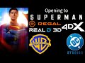Opening To Superman 3D 2025 Regal 4DX Cinemas