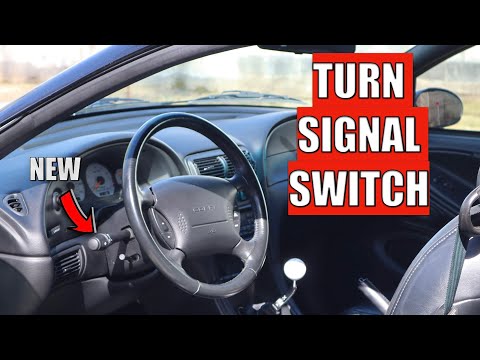 Ford Mustang Turn Signal Switch INSTALL (1994-1998 MUSTANG) [EASY]