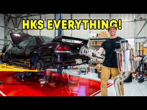 Building an HKS Demo R33 GTR!