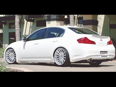 Infiniti G37 on Vossen VFS-2 Wheels by California Wheels