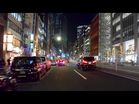 Tokyo Night Cycling Toranomon To Shibuya | Bike Ride POV - 4K 50fps