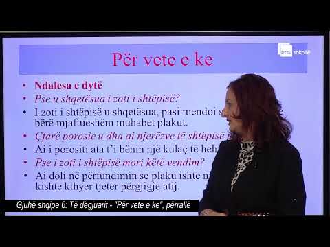 Të dëgjuarit - Për vete e ke, përrallë | Gjuhë shqipe 6