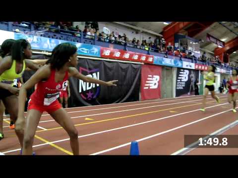 Girls 4x400m Section 6 - New Balance Nationals Indoor 2013