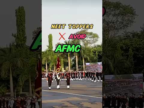 Why Neet Toppers don't Prefer AFMC? #neet #afmc #pw #pwneet