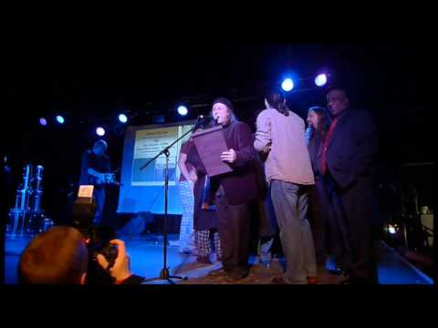 The Vincent Hayes Project winning The Jammie for Best Album