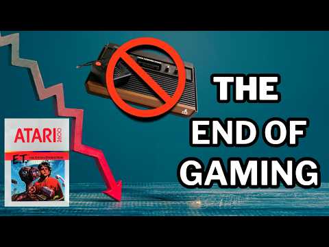 What caused the video game crash of 1983?