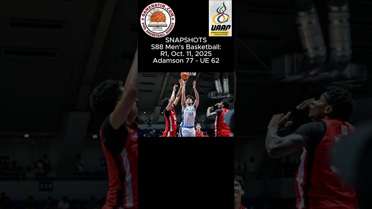 Snapshots: Men's Basketball - Adamson 77 - UE 62