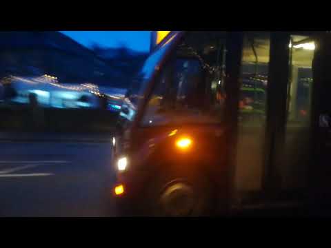 TM Travel Optare Solo 1161 on 29 route, Holmfirth loud Allison gearbox 17.12.18