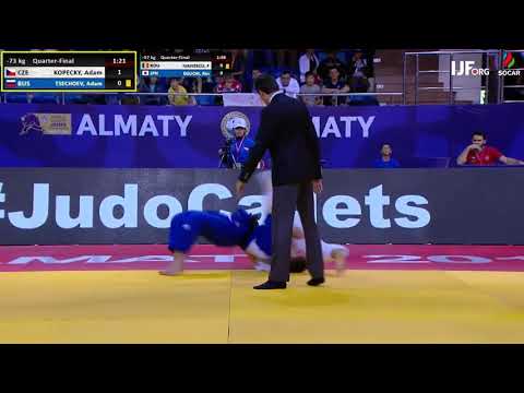 2019 Almaty Quarter 73 kg Kopecký Adam CZE vs  Tsechoev Adam RUS