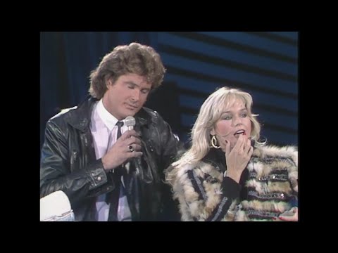 David Hasselhoff and Catherine Hickland - "I Get The Message" | 1983 | MDA Telethon