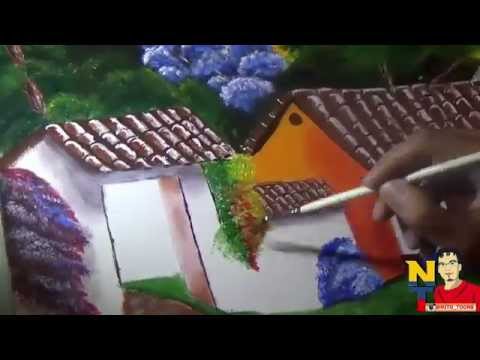 Landscape Painting Acrylic (Pintando un Paisaje) NITO OCHOA