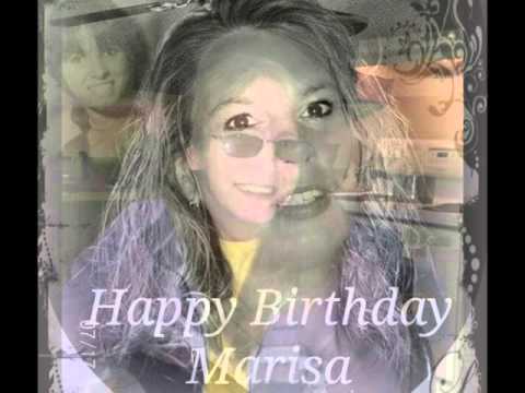 Happy Birthday Marisa